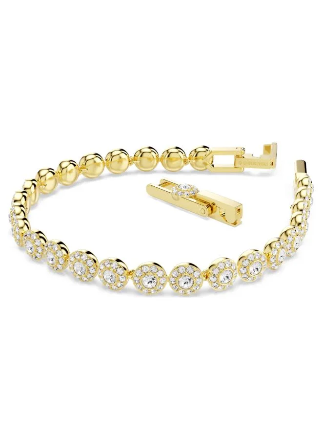 SWAROVSKI Una Small Crystal Gold Tone Plated Bracelet